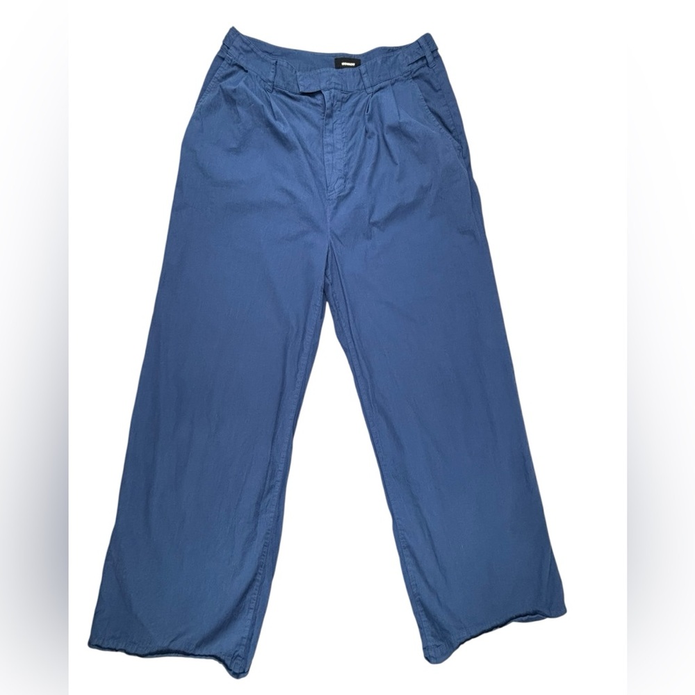 Monrow- Cotton Twill Wide Leg Trousers- Medium- Like‎ New!!
